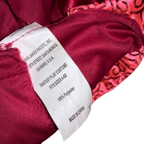 Jakks  Disney Princess Elena of Avalor Girls Red Dress Up Costume 4-6X - Picture 7 of 8